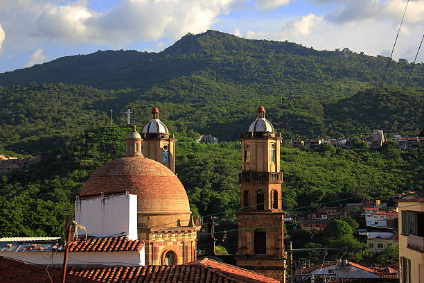 "San Gil, a colonial town in Colombia, in Santander department."